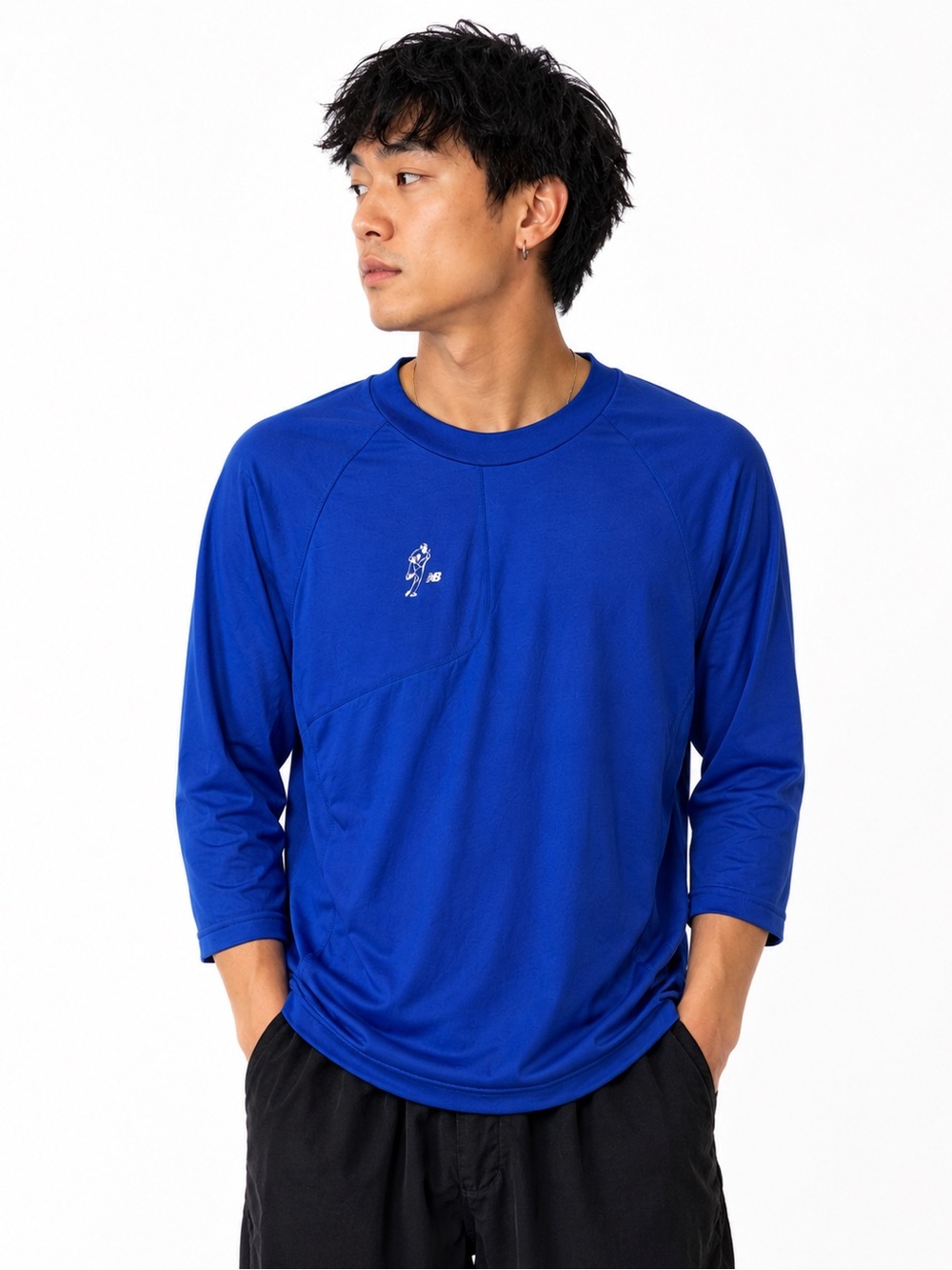 New Balance x Shohei Ohtani 3/4 Sleeve Performance Top Men’s M Blue